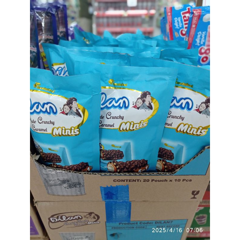 Dilan pouch 95 gr coklat