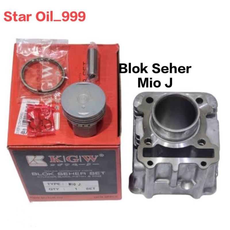 Blok Seher Boring Assy Set KGW Motor Yamaha Mio J