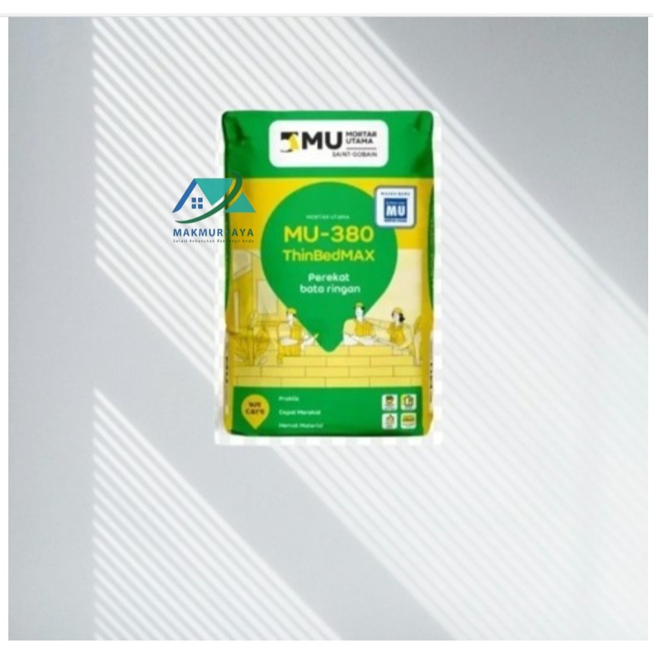 MU 380 40Kg Perekat Bata Ringan / Lem Hebel