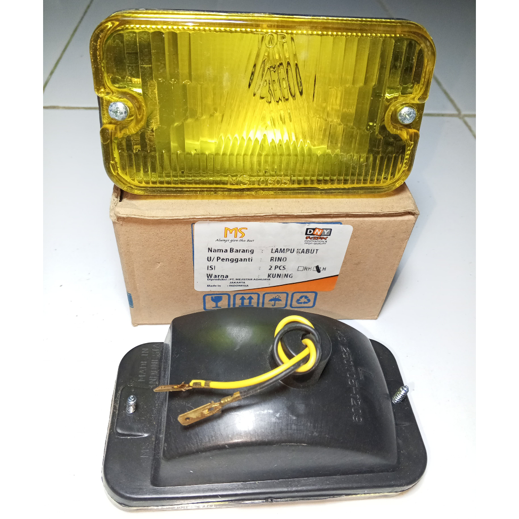 FOG LAMP/LAMPU KABUT/RINO/WRN KUNING /MS-DNY