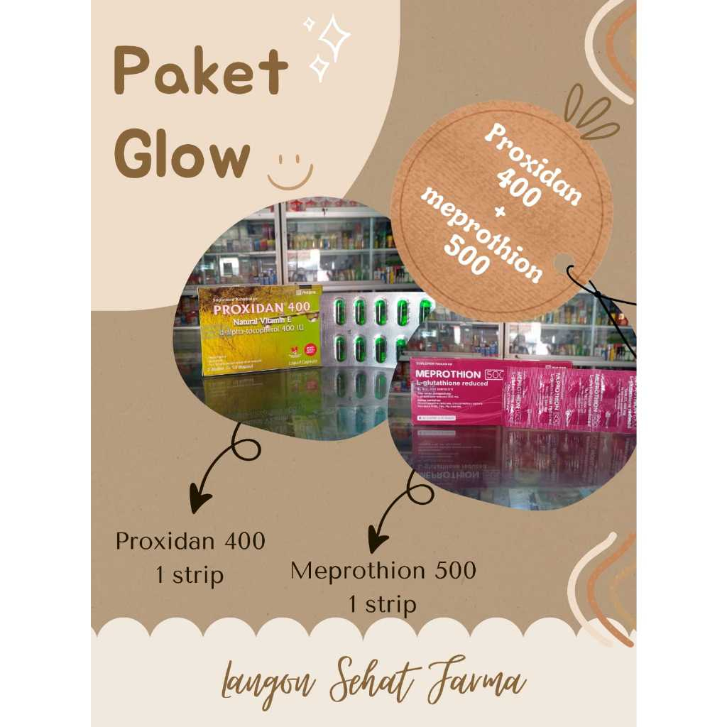 MEPROTHION 500MG + PROXIDAN 400 PAKET GLOW BUNDLING STRIP