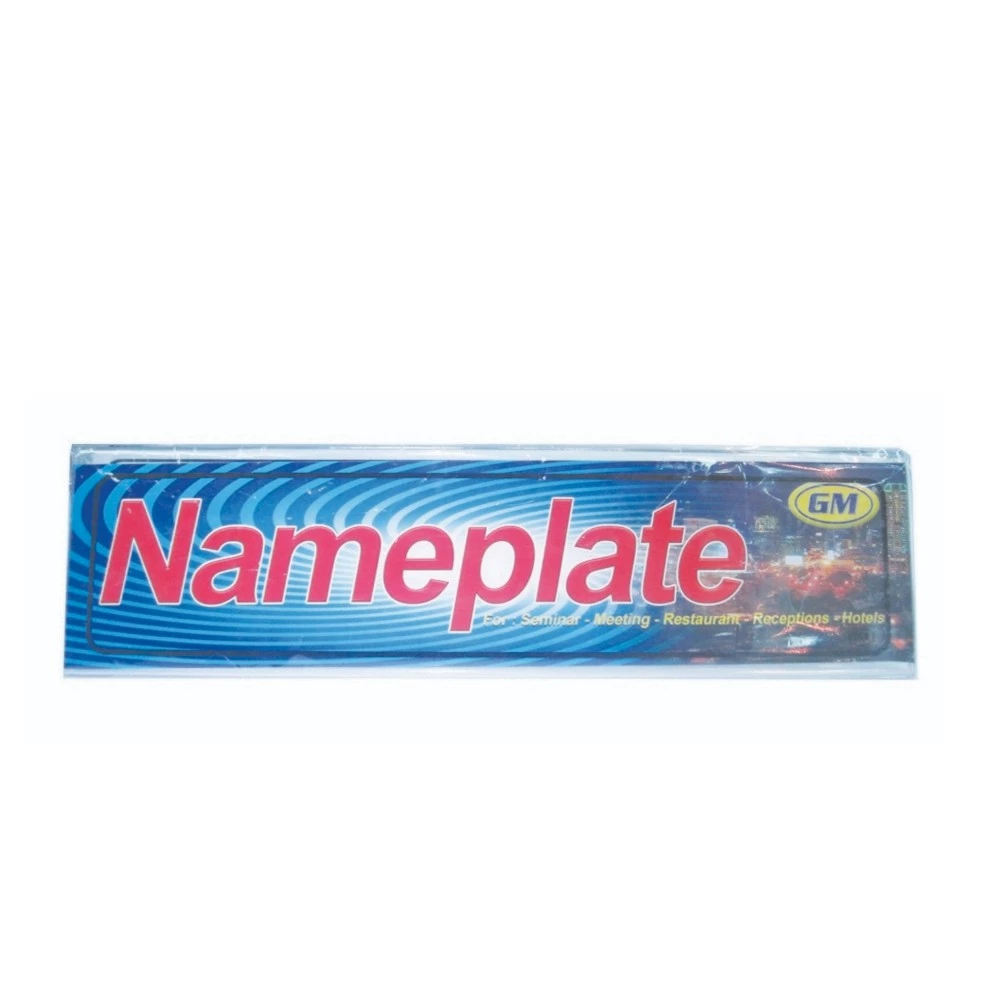 

GM ACRYLIC DISPLAY NAME PLATE 626 (KECIL) / akrilik papan nama gm