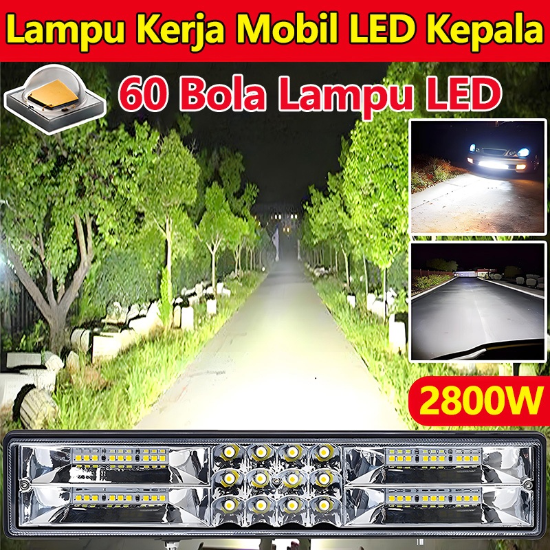 Lampu Tembak Mobil Super Terang / Lampu Sorot Mobil 12 Volt Super Terang Anti Air