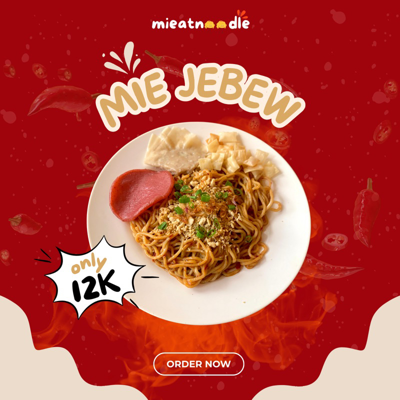 

MIE JEBEW MIE PEDAS CHILI OIL - MIE INSTAN PEDAS HALAL