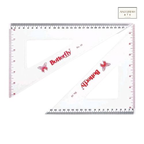 

Satu Set Penggaris Segitiga Butterfly No 12 / BT- No 12
