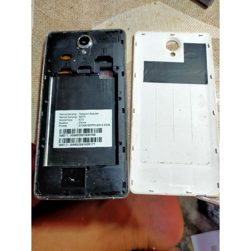 lcd mito a73 ori copotan normal