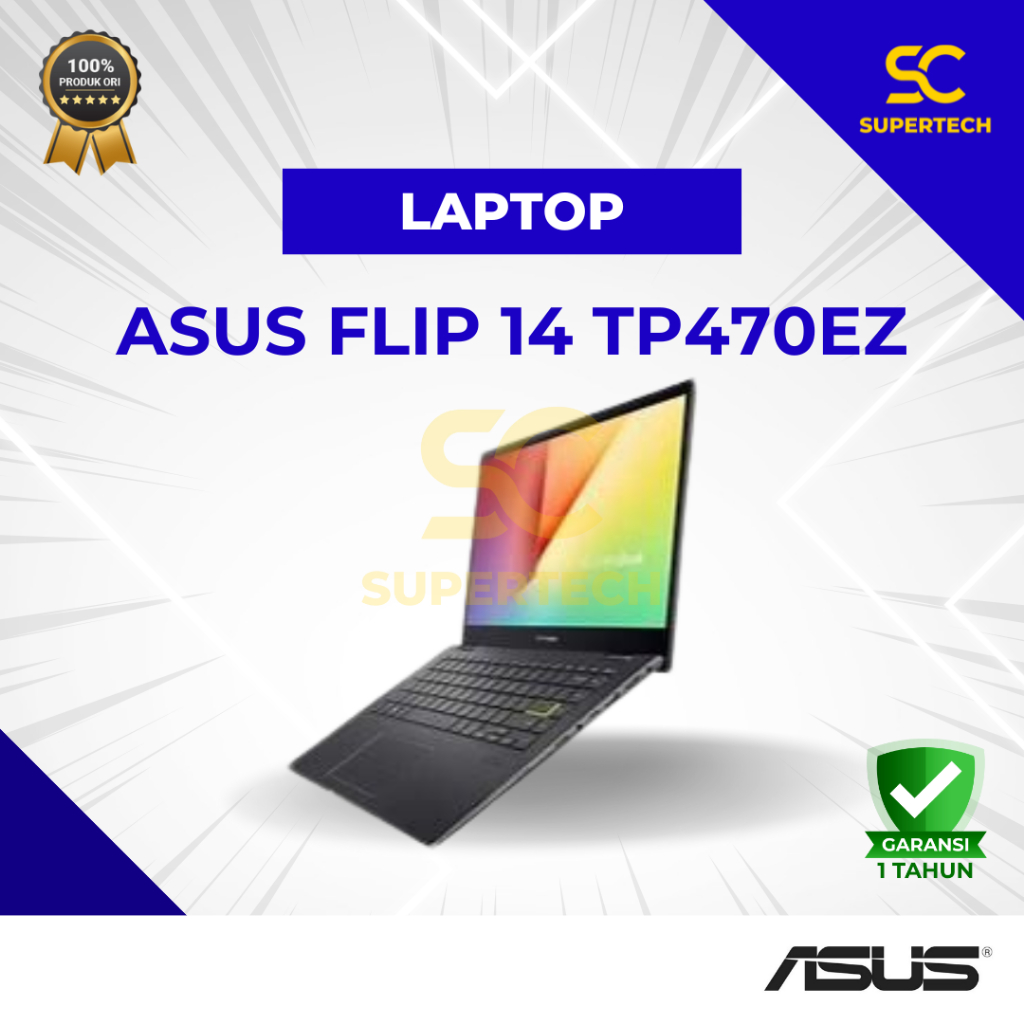 ASUS VIVOBOOK FLIP 14 TP470EZ-VIPS551 i5-1135G7/8/512/W11 14"