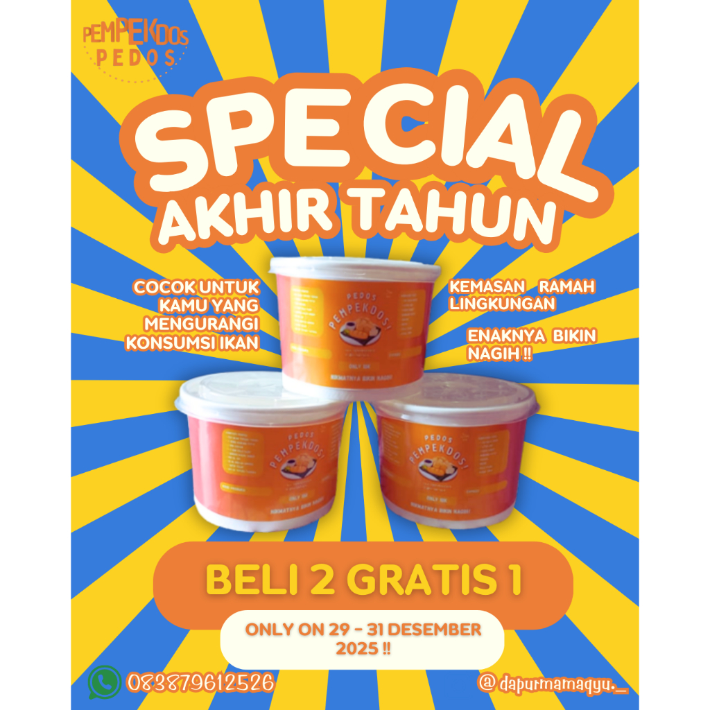 

Pempek dos dari Dapurmamaqyu promo 5.5