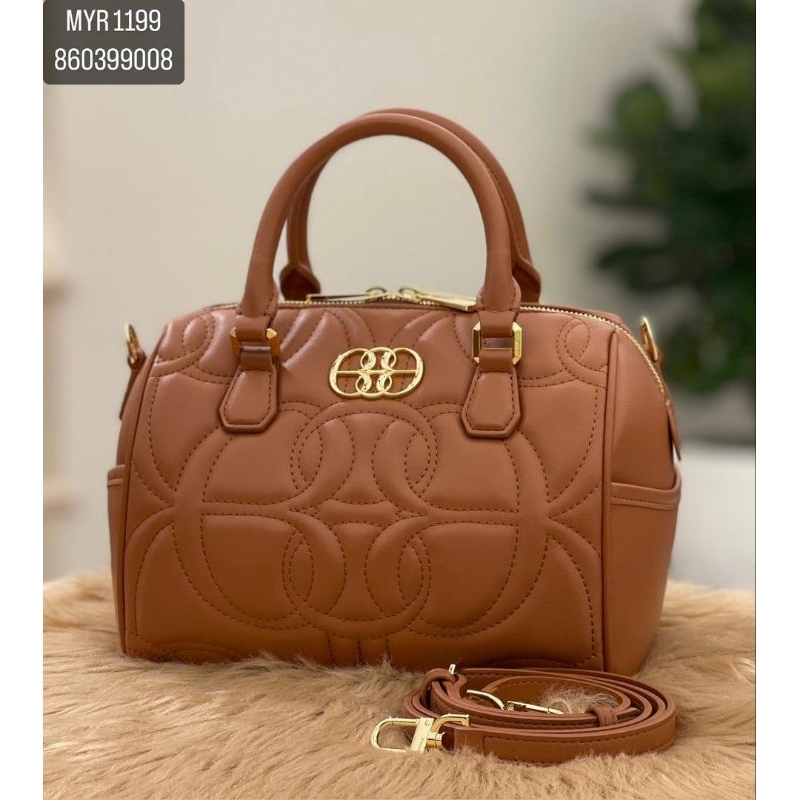 tas bonia original speedy s full leather logo la luna