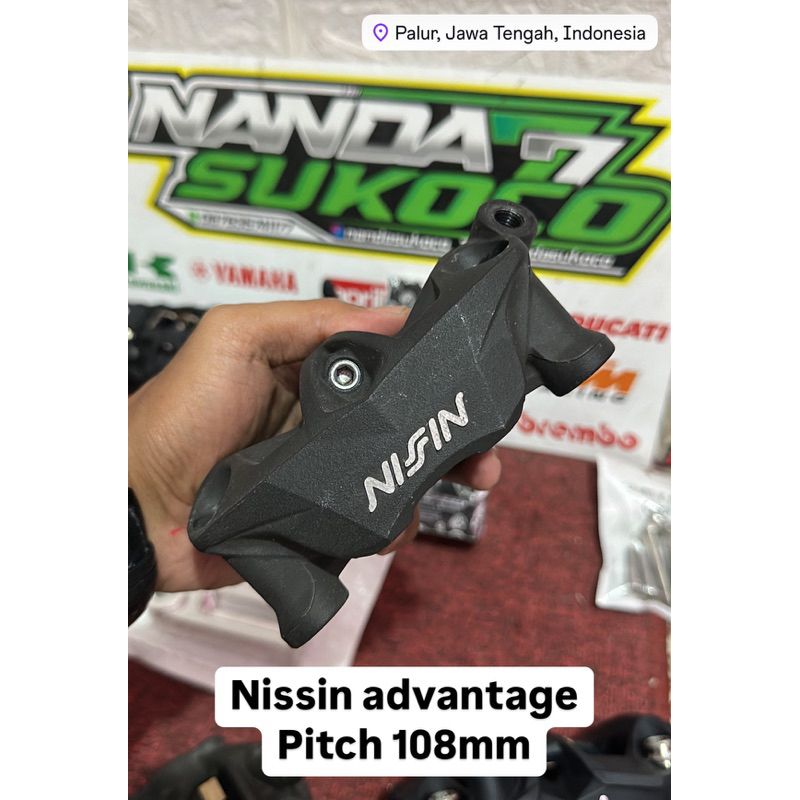 kaliper Nissin advantage pitch 108mm