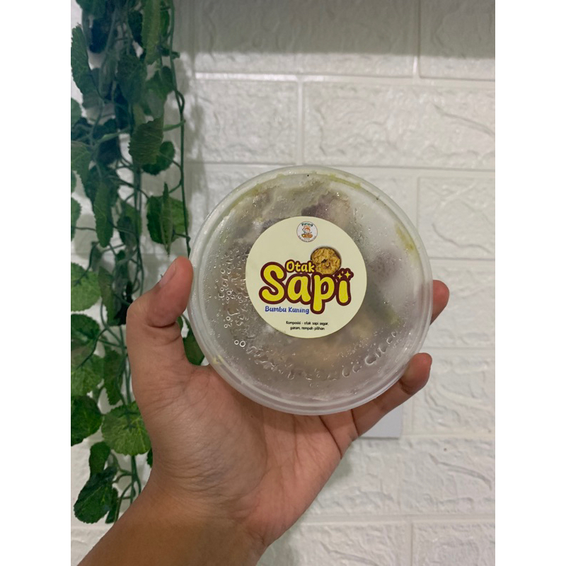 

Otak sapi bumbu kuning / otak sapi ungkep No MSG/superfood/ makanan anak