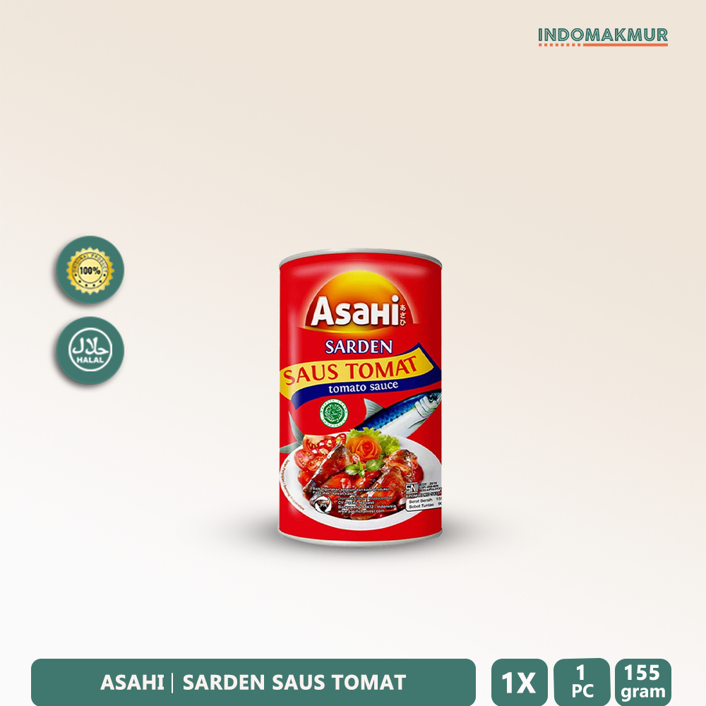 

IDM - Asahi Sarden Saus Tomat - Ikan Kaleng