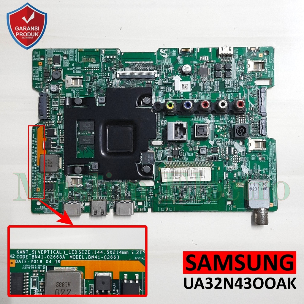 Mainboard LED TV Samsung UA32N4300AK UA32N4300 32N4300AK 32N4300