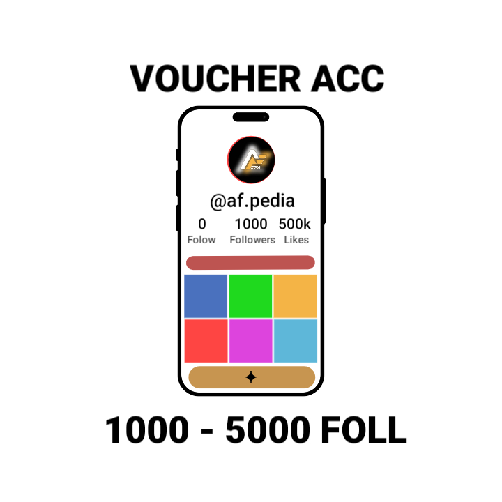 TIKTOK 1- 5K FOLLOWERS @af.pedia
