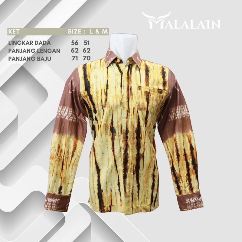 * Kemeja pria/ kemeja sasirangan/ kemeja slimfit/ batik pria/ sasirangan/ kemeja batik 2025