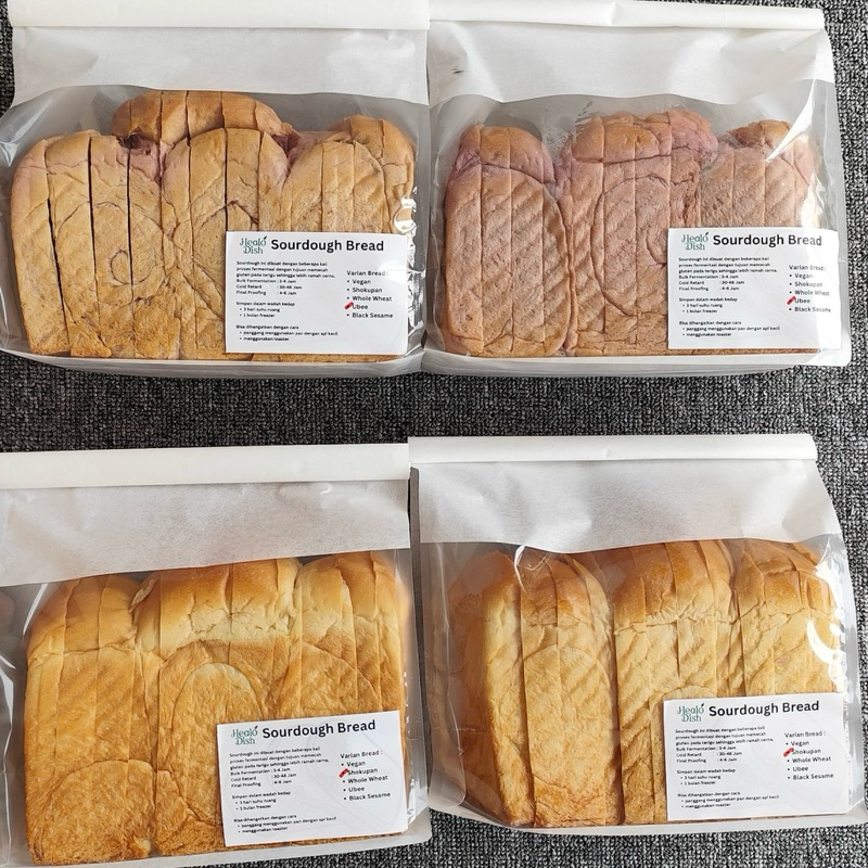

SOURDOUGH SHOKUPAN ROTI RAMAH CERNA