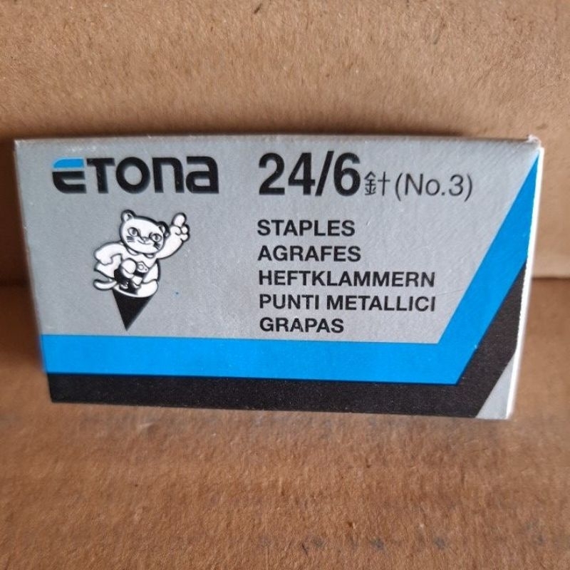 

isi staples etona no 24/6 (No.3) 1/4