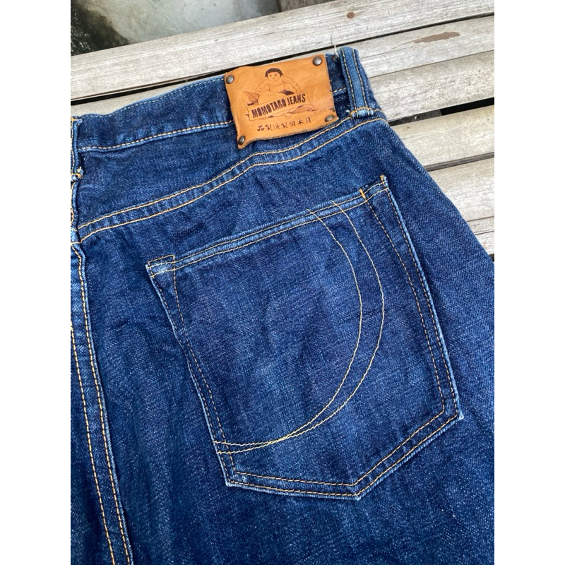 Denim Momotaro G003-MB Salvage Short Pants