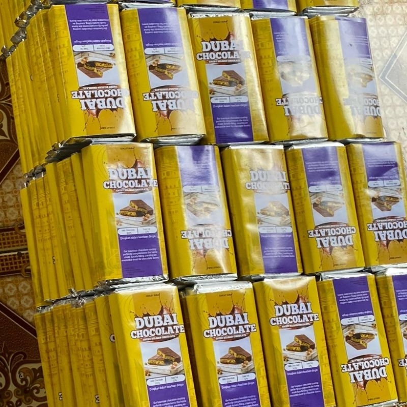 

Nycyta Home Coklat Dubai Pistachio Kunafe/Crispy Pistachio Kunafe/Coklat Premium Besar