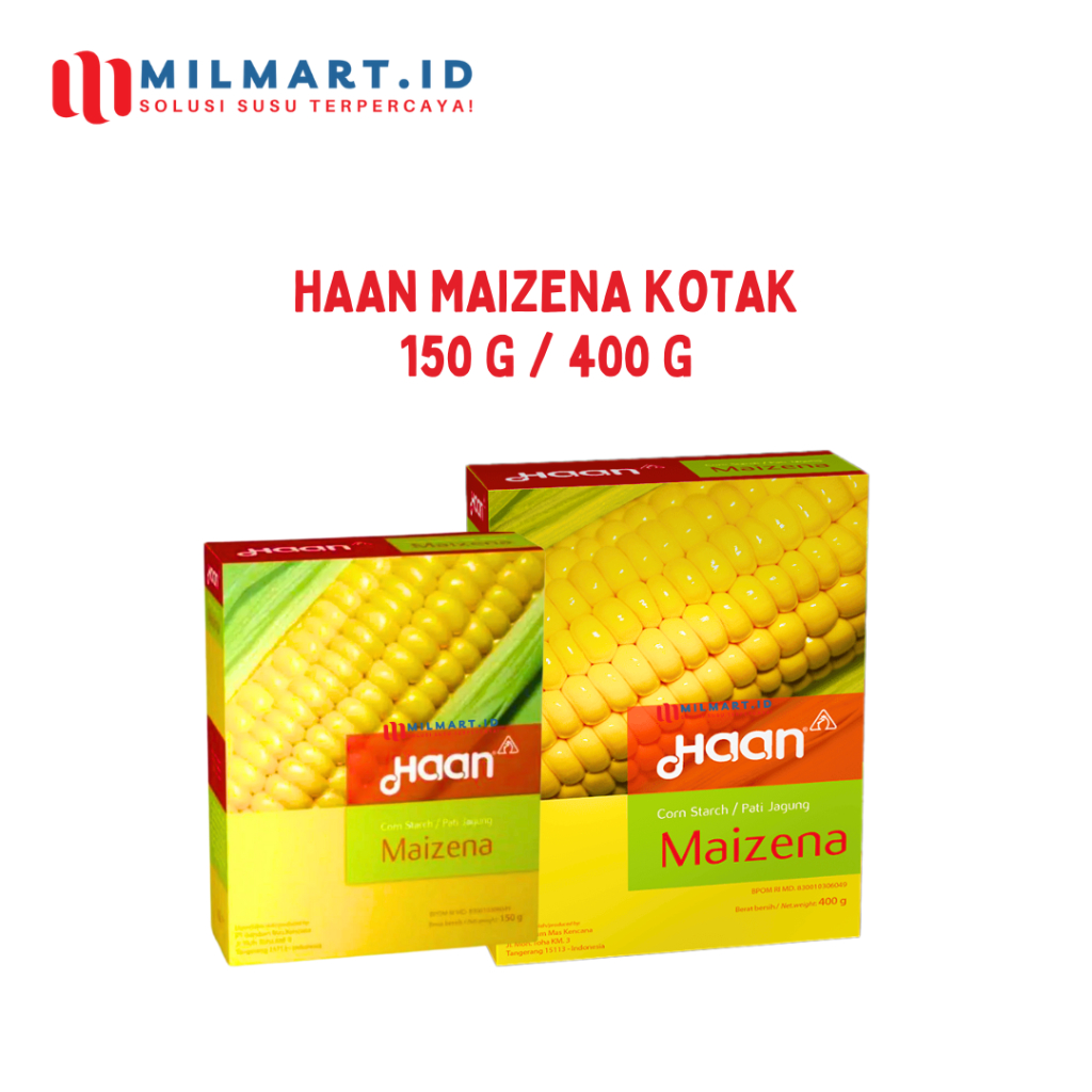

HAAN CORN STARCH PATI JAGUNG TEPUNG MAIZENA KEMASAN KOTAK