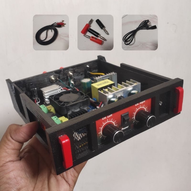 Power Ampli Mini Class D TPA3116 120 Watt X 2 Stereo + PSU