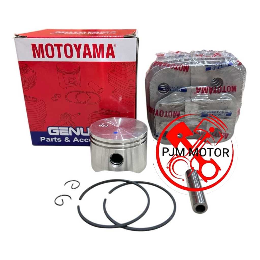 MOTOYAMA CYLINDER BLOCK ASSY boring kit blok komplit mesin chainsaw sinso senso original motoyama cs