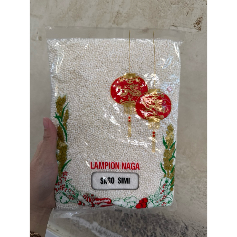 

Sagu Mutiara Putih Lampion Naga / Sagi Simi 500gr