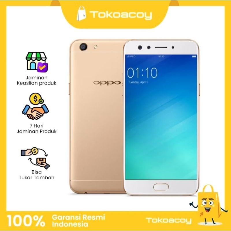 Oppo F3 Plus 4/64GB Resmi Fullset