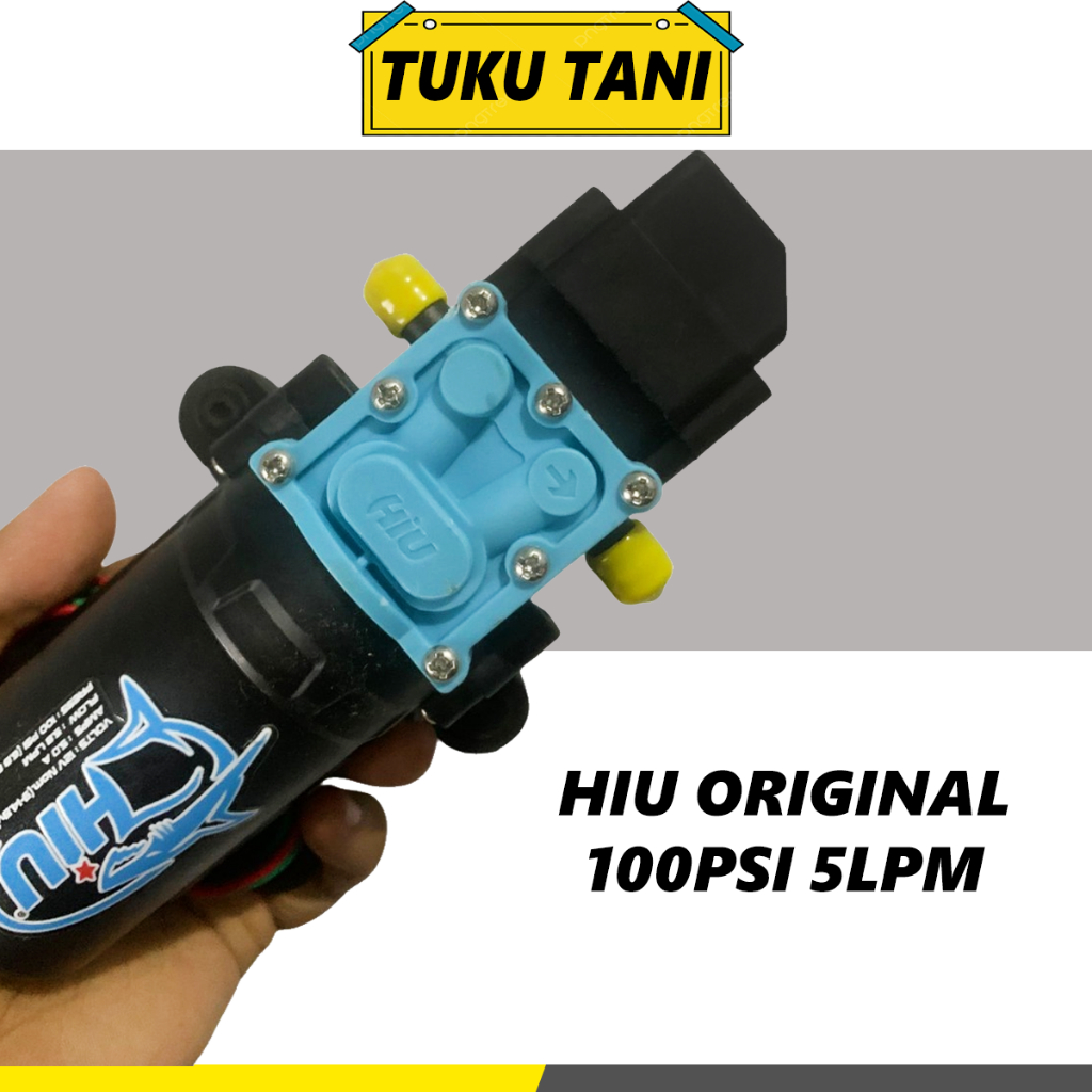 Dinamo Sprayer Merk HIU ORIGINAL tekanan tinggi 100PSI 5LPM sudah OTOMATIS