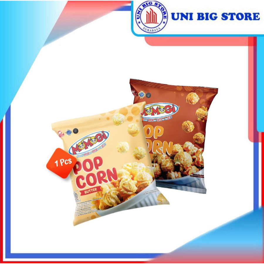 

Momogi Popcorn Butter dan Caramel 20 gr Berondong Jagung Mentega