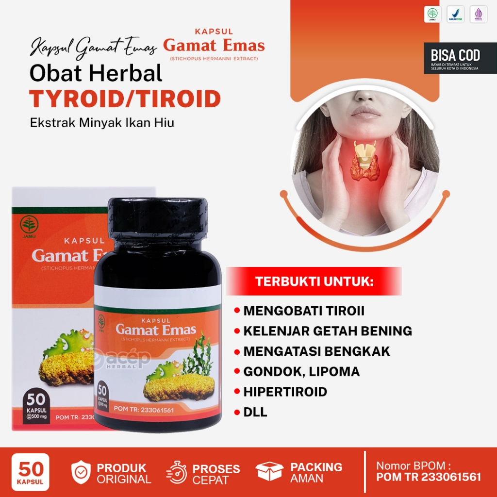 Obat Tiroid/Thyroid, Kelenjar Getah Bening/Bengkak, Gondok, Benjolan di Leher, Uci Uci, Lipoma, Hipe
