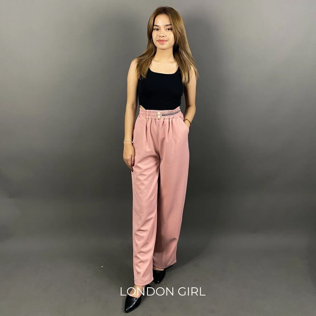 London Girl - Sienna Celana Kulot Office / Celana Kulot Panjang Wanita