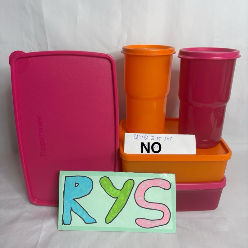 TUPPERWARE SAMARA GIFT SET