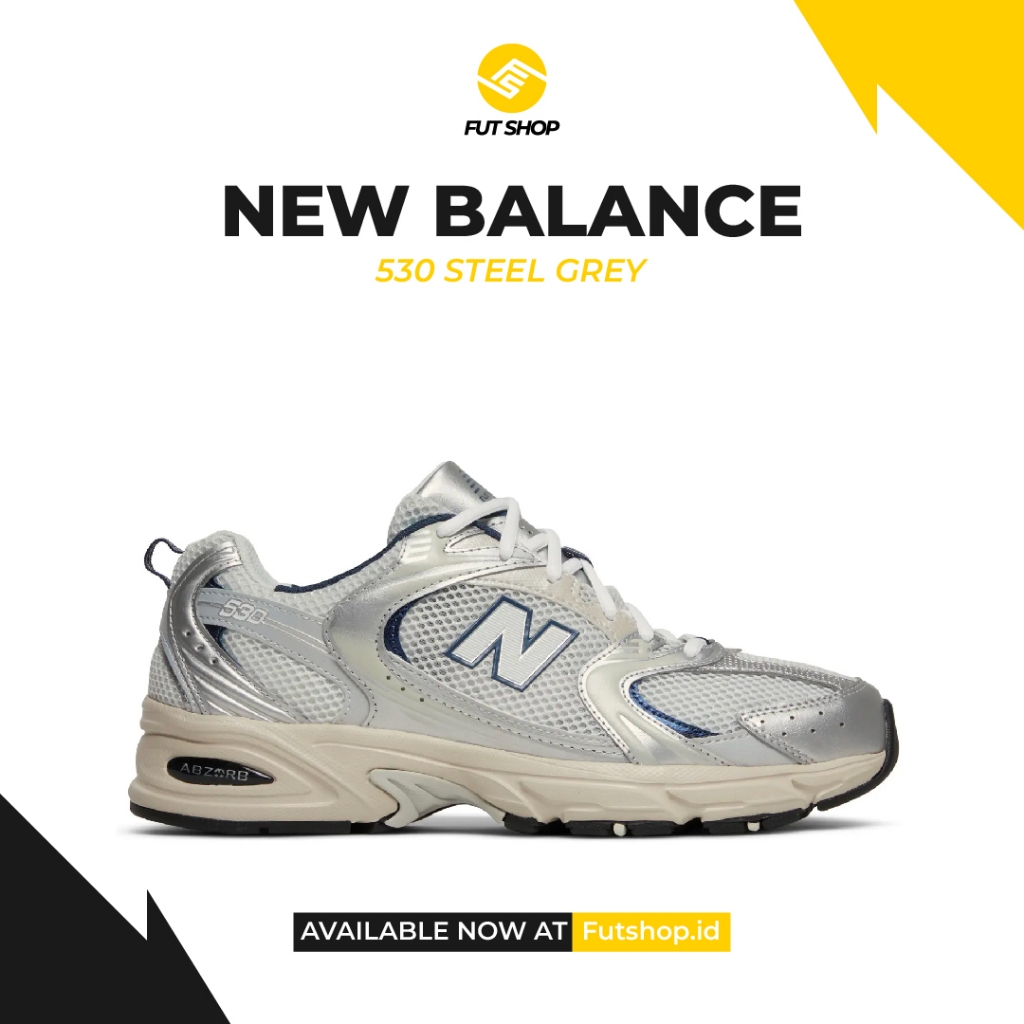 NB 530 Steel Grey BNIB