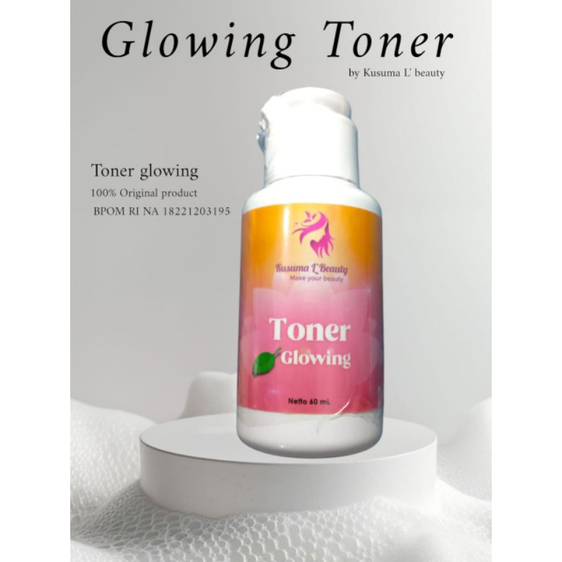 Toner kusuma L'beauty toner pencerah wajah untuk semua jenis kulit