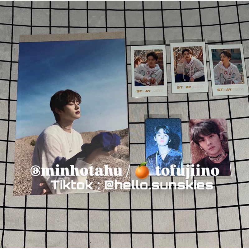 pc photocard lenti skz stray kids lino lee know