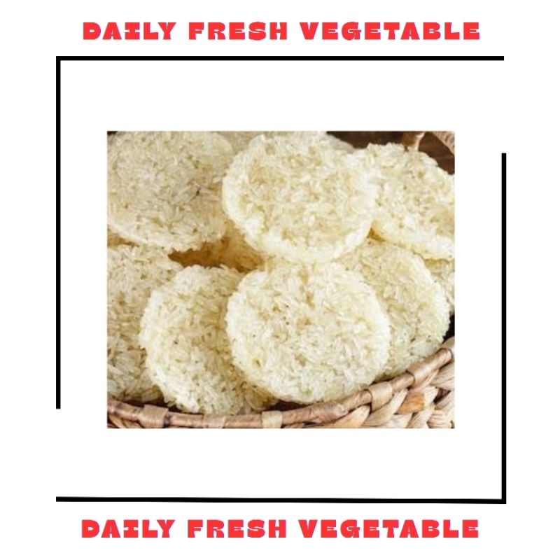 

Rengginang Mentah Fresh 5 Pcs