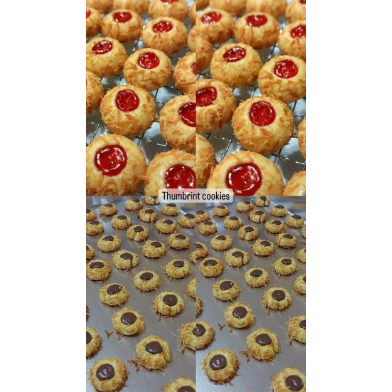 

nastar premium (Aneka jenis kue kering ). nastar ,kastangel, thumbprint,kacang Dons cookies uk250