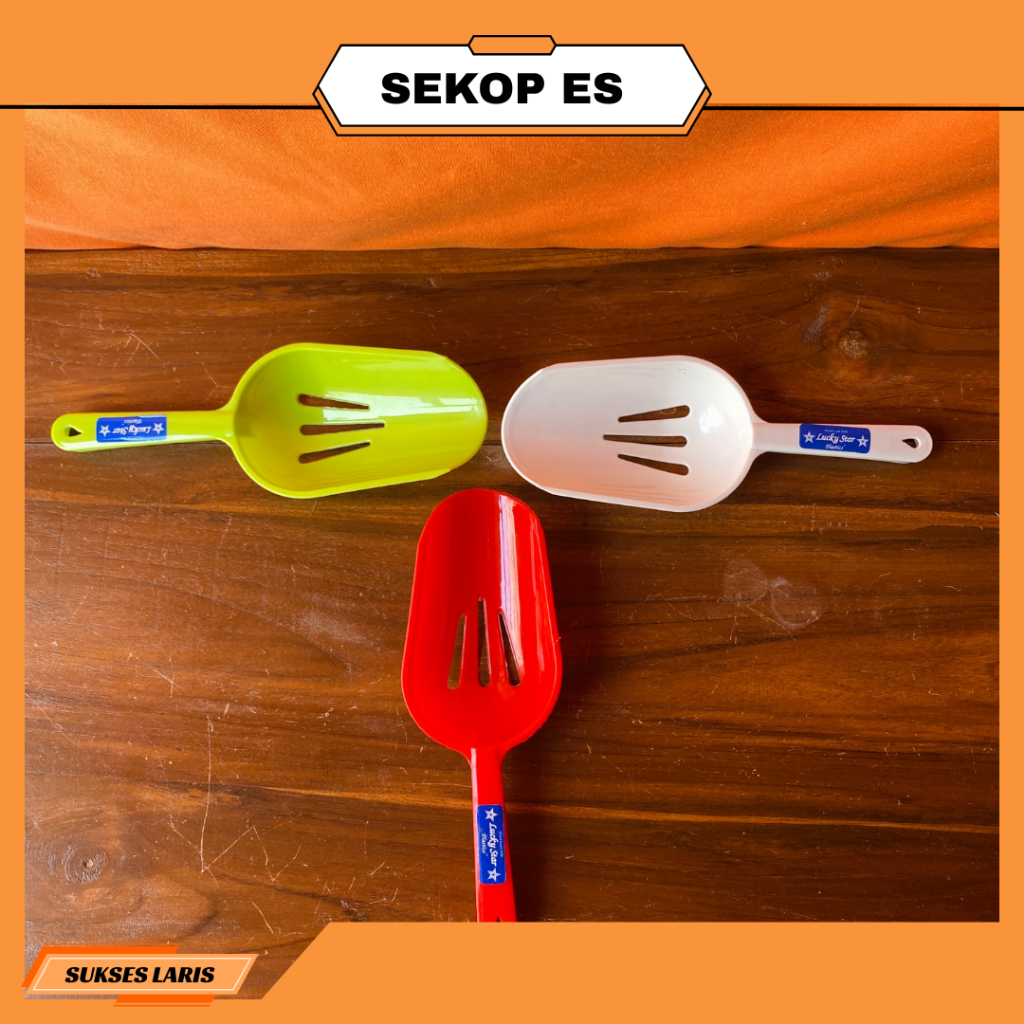 SEKOP ES BATU | SEKOP PLASTIK | SENDOK ES BATU PLASTIK | SEKOP ES BATU PLASTIK