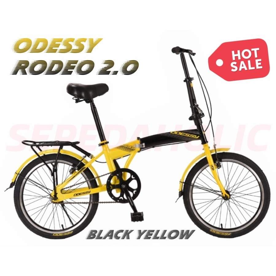 Sepeda Lipat 20 Inch ODESSY RODEO 2.0 LP 20 33 Boncengan Single Speed