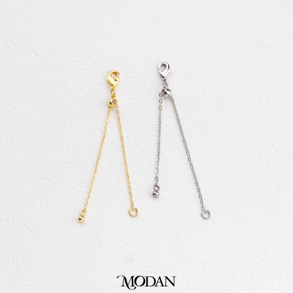 MODAN SUPPLIES - Instant Adjustable Extender Chain Rantai Tambahan Kalung Serut Gold Filled