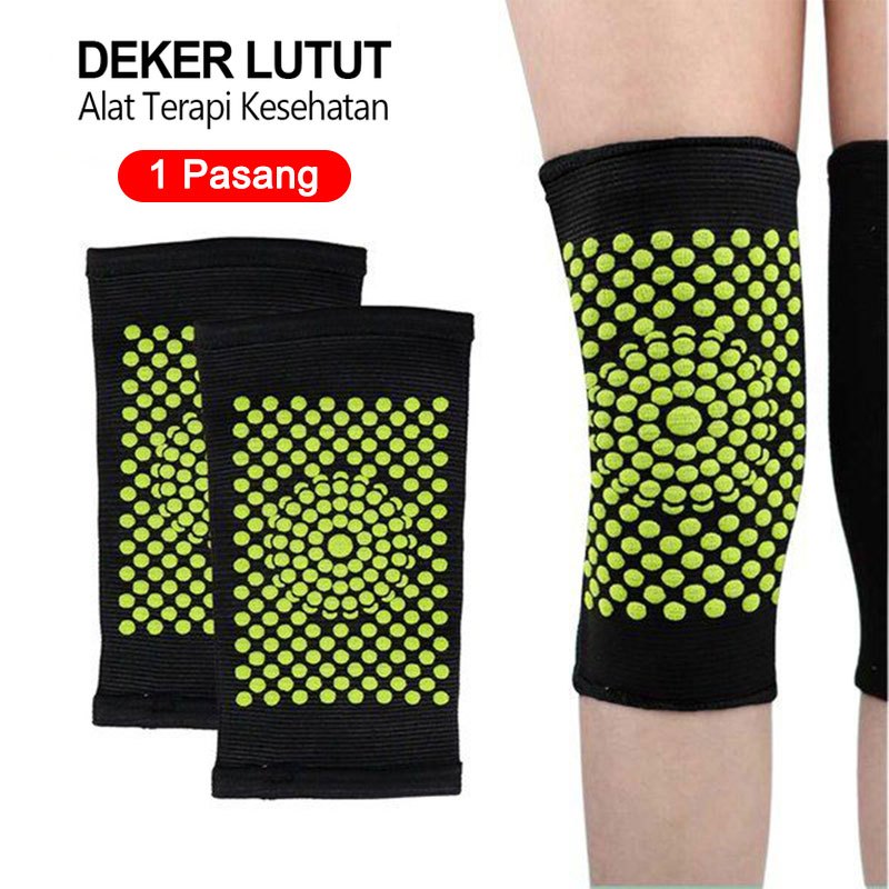 Terapi Kesehatan Deker Pelindung Lutut Elastis untuk Lari dan Fitness Alat Terapi Kesehatan Deker Lu