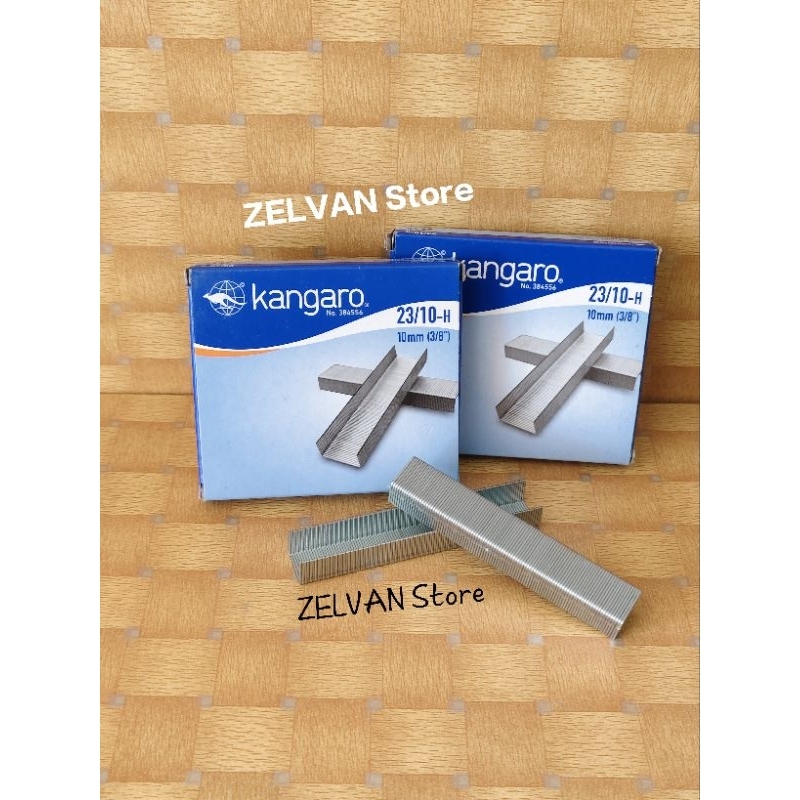 KANGAROO Isi Staples Jilid / Gun Tacker ukiran 23/10