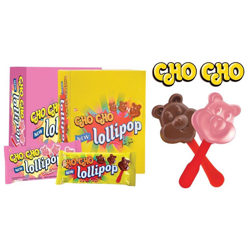 

PERMEN CHO CHO LOLLIPOP 1RB / 1 BOX ISI 24 PCS