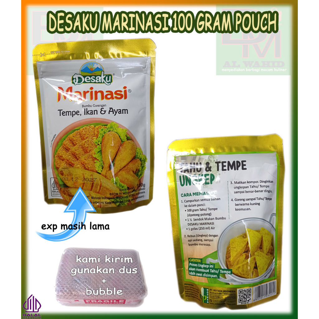 

Desaku Marinasi Kemasan 100gram Pouch