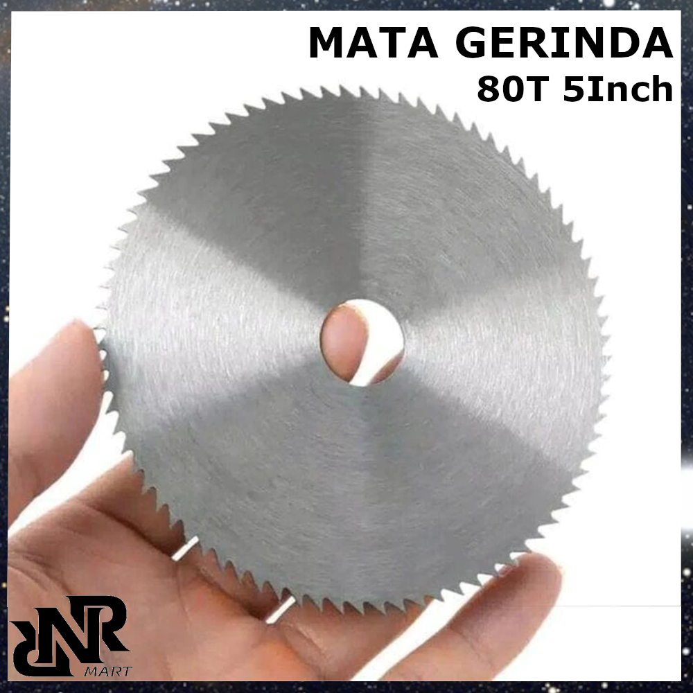 Mata Gerinda 5inch Mata Potong Kayu Untuk Mesin Gerinda Tangan Saw Blade 80T 5inc