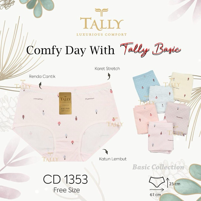 cd tally katun lembut 1353