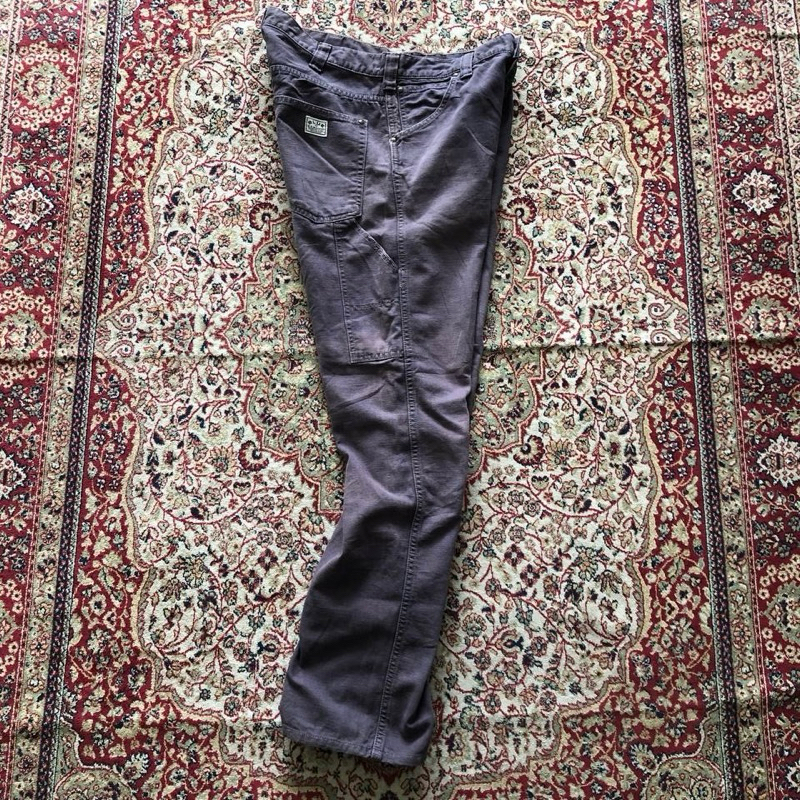 Celana Blue japan carpenter pants Blue market japan vintage blue blue japan HF406