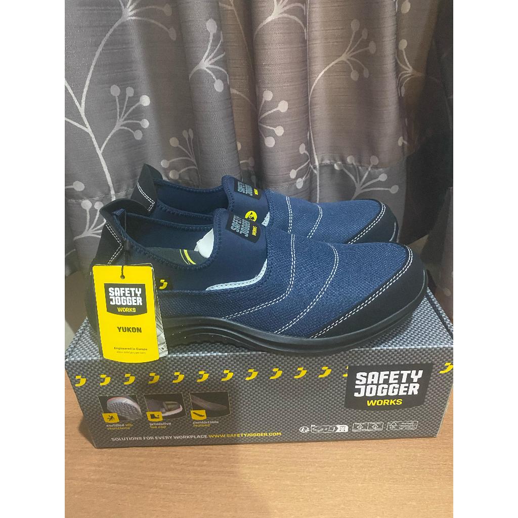 Sepatu Safety Jogger Yukon Navy S1P