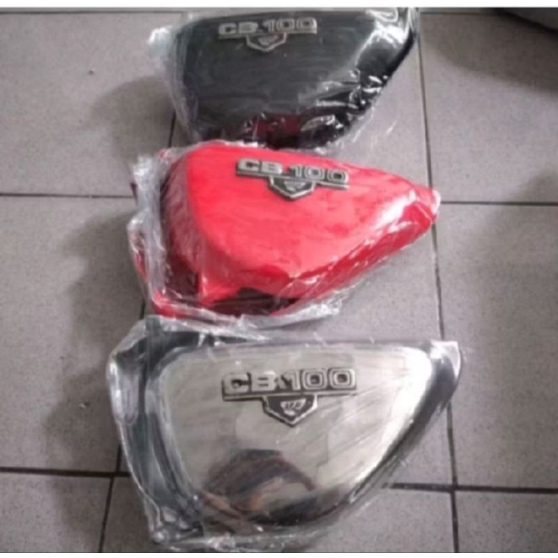 Tutup Aki CB 100 Box Aki CB 100 Tempong CB 100 Cover Accu Honda CB 100 Alumunium 1 Set Sepasang